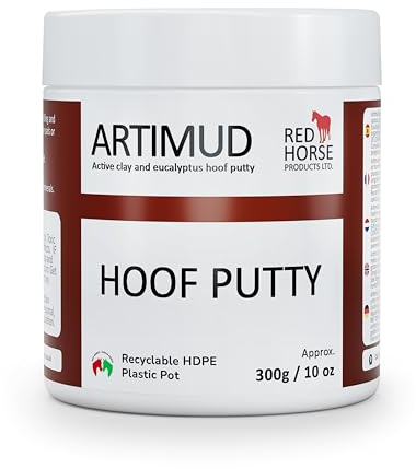 Artimud 300g - Active Hoof Thrush Putty | Cleanse and Protect Cracks & Crevices | Under shoe/pad packing | White Line Filler | Banishes rot | Vet Recommended