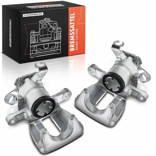 Frankberg 2x Bremssattel Bremszange Hinterachse Links Rechts | Kompatibel mit Forfour 454 1.1L Colt VI Z2 A/Z3 A 1.1L-1.5L Colt CZC Cabriolet RG 1.5L Replace# 4605A073