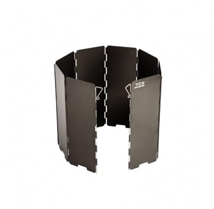 A10 Equipment Tac-Boil-Windschutz für Gaskocher, zusammenklappbar Parevent, grün, one Size