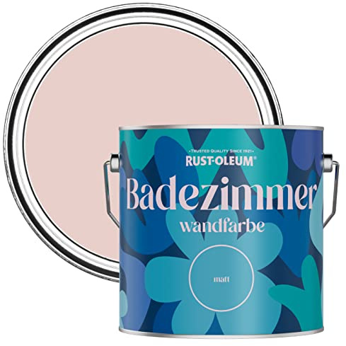 Rust-Oleum Pink Water-Resistant Bathroom Wall & Ceiling Paint - Pink Champagne 2.5L