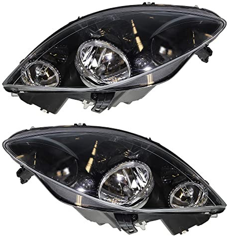 ATEC Germany 2x phares avant Phares principaux gauche + droite Compatible avec SEAT ALTEA (5P1), ALTEA XL (5P5, 5P8), LEON (1P1), TOLEDO 3 (5P2)