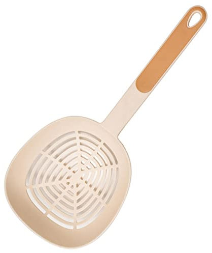 Worparsen Colander Food Grade Household Nylon Noodle Dumpling Large Colander Anti-scalding Safe Orange