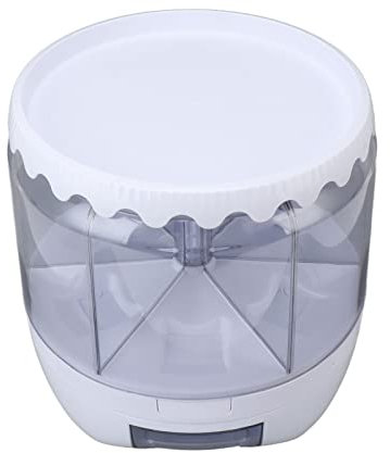 6 Grids Rice Grain Storage Container Double Ed 10000Ml Rotating Food Dispenser for Black Rice Yellow Dispenser Kitchen Grain for Home and Rice Beans Rice,