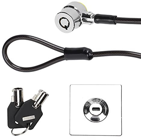 Laptop Lock Antith Galvanized Computer Security Cable med Låsbas för OS X/för OS X/Laptop Lock