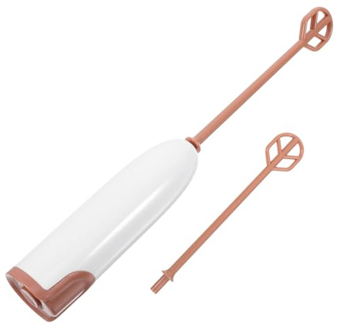 TOYZFRIENDY Sbattitore Elettrico Portatile per Latte in Polvere e Mixer Manuale Compatto e Facile da per Pappe e Bevande Batterie