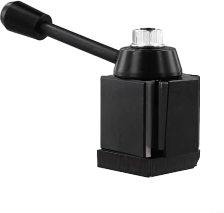 Bulevisiter Quick Change Tool Holder for Lathe, For CNC Machine Tool Post Adapter with 1/2 Inch Capacity, Steel Boring & Turning Tools Kit Compatible with(250-000)