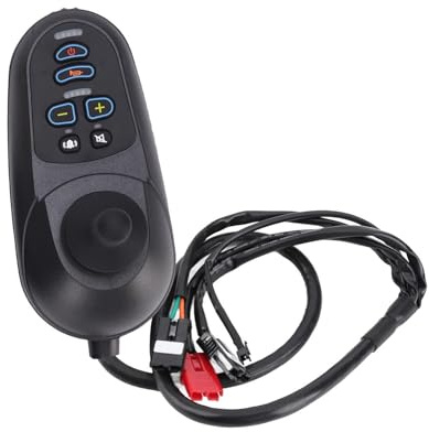 Fabater Controlador de Joystick 50A Freno Magnético para Robot de Vehículo, Panel de Control de Silla de Movilidad de Alta Seguridad para Robots Inteligentes y Equipos de Diversión