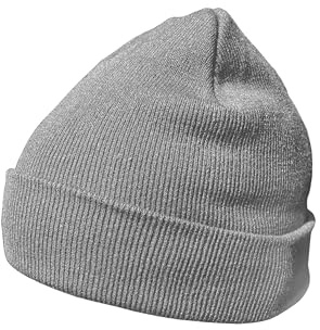 DonDon Mütze Herren Mütze Damen Wintermütze Beanie klassisches Design