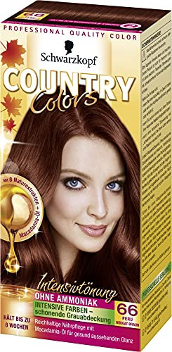 Schwarzkopf Country Colors Intensivtönung, 66 Peru Nougat Braun, 1 Stück, 122,5 ml