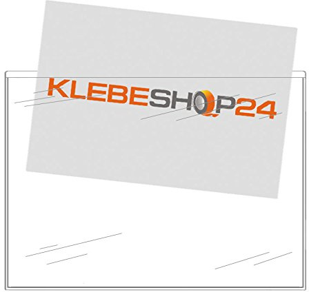 KLEBESHOP24 Selbstklebetaschen, breite Seite offen, DIN A7 100 Stück