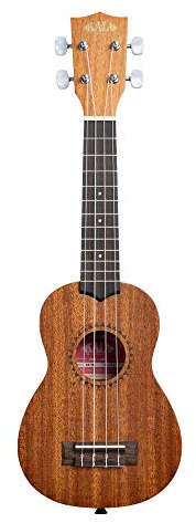 KALA KA-15S - Satin Mahogany Soprano Ukulele, with Bag (UB-S)