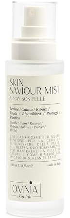 OMNIA Skin Saviour Mist Viso e Corpo Multiuso 7 in 1 Naturale con Acido Ipocloroso Spray Viso Lenitivo, Calmante, Riparatore, Idratante, Riequilibrante, Protettivo, Purificante, Anti acne