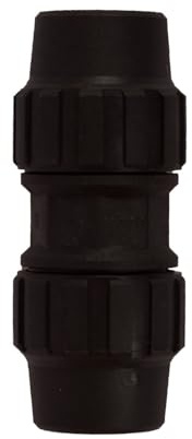 Jardin202 - Enlace Recto de Polietileno para Tubería de Riego por Goteo - Varias Medidas | 40mm (Pack 5 uds)