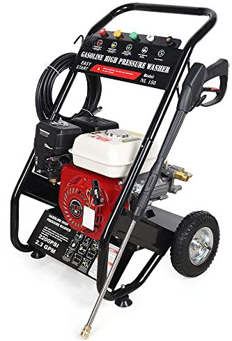 Nettoyeur haute pression à essence, moteur à essence, jet de vapeur, mobile, nettoyeur haute pression, sans fil, multifonction, 6,5 CV, 4900 W