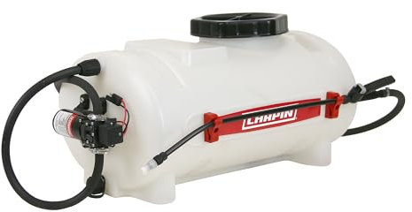 97084 : Pulvérisateur de réservoir Multifonction pour VTT de 28 litres avec branchement 12 V pour pelouse et Jardin, Ferme et superficie, Engrais, pesticides, herbicides, Compatible avec Chariots de