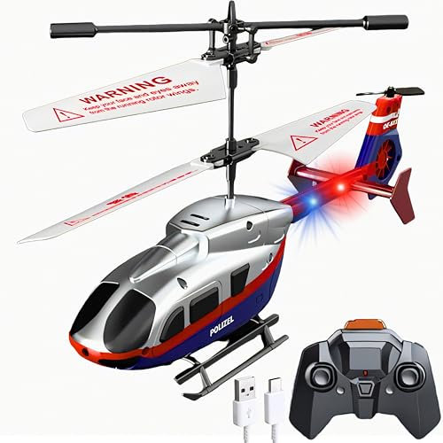 SGM XK916-X Remote Control Helicopter, 2.4Ghz 3.5CH Altitude Hold RC Helicopters with Gyro for Adult Kid Beginner, Crash-Proof Aircraft With LED Lights, Indoor Flying Toy with 3.5 Channel for kids 3+