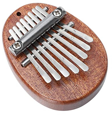 Abaodam Daumenklavier Kalimba Aus Massivholz 8-tasten Fingerklavier Tragbares Musikinstrument Für Kinder Und Anfänger Kompakt Und Leicht Rein Klingend
