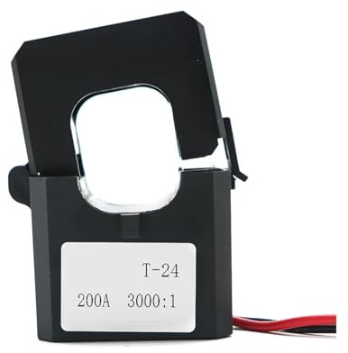 Transformador de Corriente de Tipo Partido Transformador de Corriente de núcleo Dividido 3000/1 Sensor CA Tipo Abierto CT 80A 120A 200A 300A 500A 750A Abrazadera(500A)