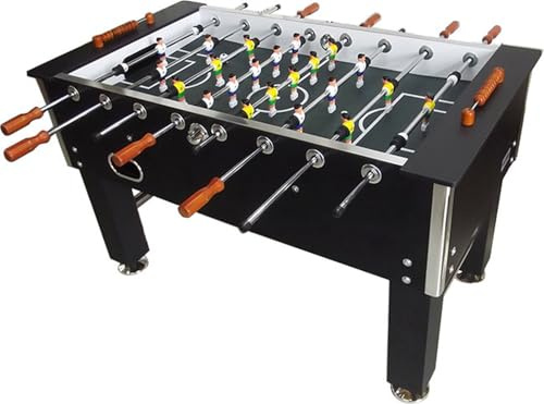 TopTable Big Black Karbon (schwarz) - Tischfußball 'Kicker' mit 16mm Stangen
