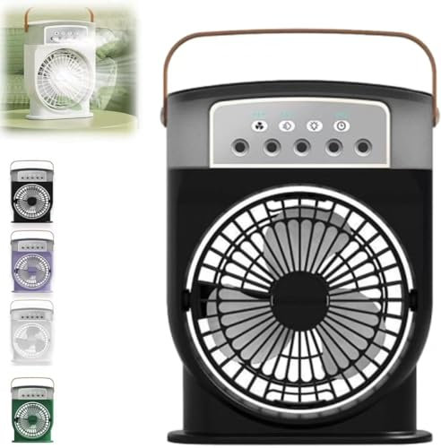 Polarlux - Enfriador de aire, aire acondicionado Polarlux, ventilador de hielo Polarlux, ventilador de hielo Polar Lux, aire acondicionado Polar Lux, ventilador de refrigeración portátil de 3