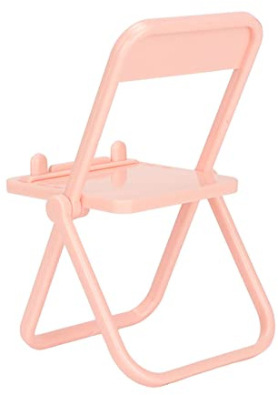 HUSHUI Soporte de Teléfono de la Silla Pequeña, Linda Silla Plegable de la Silla Múltiple Descripción Múltiple Soporte para Teléfonos Móviles para la Oficina, Soporte de Teléfono de
