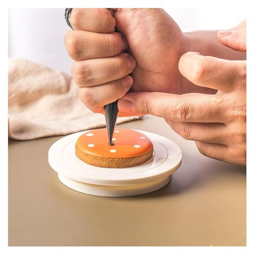 MUZIT Töpferscheibe, Töpferscheibe, Kleine Scheibe, 14 cm, Mini-Drehteller for Polymer-Ton-Maltischwerkzeuge, Drehteller