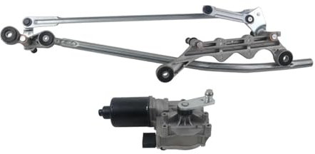 Motorini tergicristalli AP01 LHD Motorino Tergicristallo + Asta Collegamento Tergicristallo Per Q7 3.0L 3.6L 4.2L 2007 2008 2009 2010 2011 2012 4L1955023C 4L1955023 4L1955119