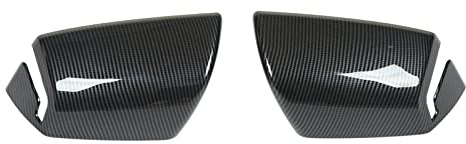 CFTGIW 2pcs Miroir Latéral Cover en Fibre de Carbone Couleur de Couleur Remplacement du Miroir de l'aile pour le Latéral Niro EV SG2