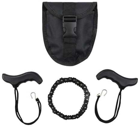 Scie À Chaîne De Poche,Scie À Main Pliante Avec Chaîne - Outil Portable De Jardinage Pour Camping Randonnée Chasse Et Taille Des Branches En Extérieur