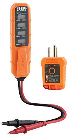 Klein Tools ET45VP Electrical Test Kit with Outlet and Voltage Testers