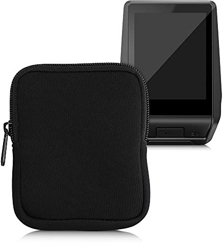 kwmobile Tasche kompatibel mit Bosch Nyon 2 - E-Bike Computer Neopren Hülle - Schutztasche Schwarz