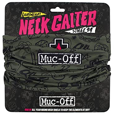 Muc-Off Multifunktionstuch Lightweight Neck Gaiter Punk, grün, MU-ACC-2725