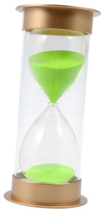 PRETYZOOM 60 Orologio Per Bambini Orologio Per Ufficio a Sabbia Del Tempo Timer Per Lavarsi i Denti Anticaduta Bambino Clessidra Ornamenti