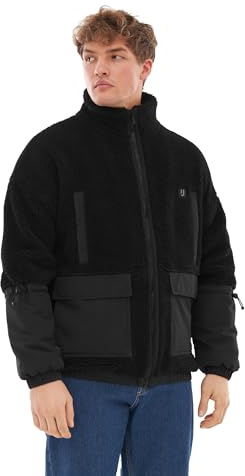 Johnny Urban Teddyjacke Damen & Herren - Carson - Unisex Sherpa Fleecejacke für Herbst & Winter - Outdoor Teddy Jacke Warm - Warme Übergangsjacke