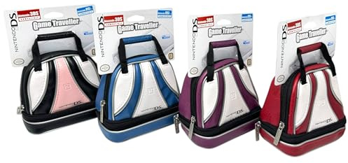 4X Nintendo Luxus Ledertasche Set (ja 4!) DS DSi 3DS Gameboy Konsole - INKgrafix Toys A372