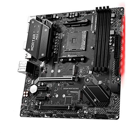 Prise de la carte mère AM4 AMD B450 FIT pour MSI B450M Mortar MAX Mâchoire Max DDR4 64 Go AM4 PCI-E 3.0 Ordinateur de bureau Original Fit pour MSI B450 Mainboard AM4 B450 Cartes mères d'ordinateur