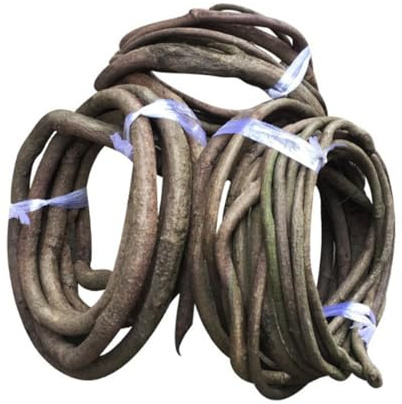 UKCOCO Ghirlanda Decorativa in Vite Finta per Decorazioni Stanza da Letto e Bagno, Stile Rustico Naturale, per Decor Handmade Versatile e Atmosfera Country
