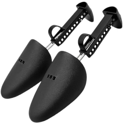 Hsqpzisn Árboles de zapatos para hombre, estirador de zapatos ajustable | árbol de tenis ajustable, estirador de botas para hombre, 1 par portátil para todos los zapatos, tacones y calzado deportivo