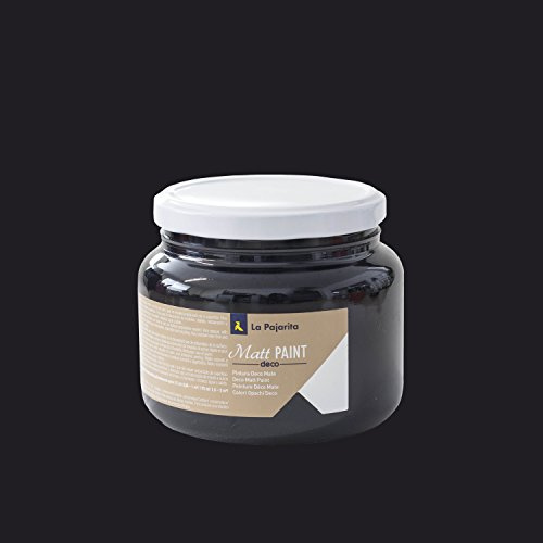 La Pajarita 102491 Pintura, Black Shadow, 500 ml