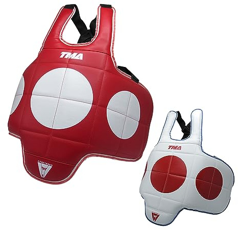 TMA Martial Arts Body Protector Tae Kwon Do MMA Kickboxing (Reversible) (L/XL)