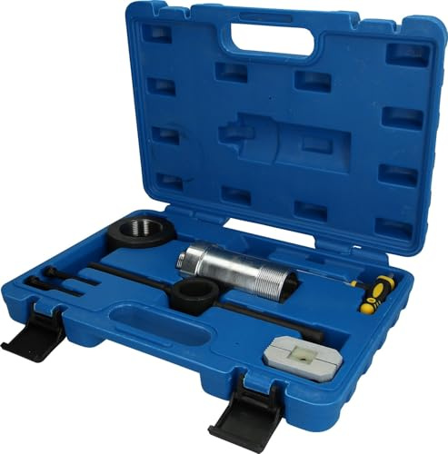 BRILLIANT TOOLS BT651100 Montagewerkzeug für Stoßdämpfer mit Zuga nschlagsfeder | 8-tlg. [Powered by KS TOOLS]