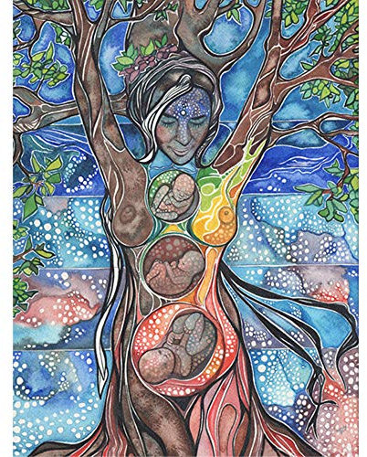 YINGXIN134 Puzzle 2000 Pezzi per Adulti - Albero della Vita, Puzzle per Adulti 2000 Pezzi, Grande Puzzle Artistico per Bambini adolescenti-70x100 cm