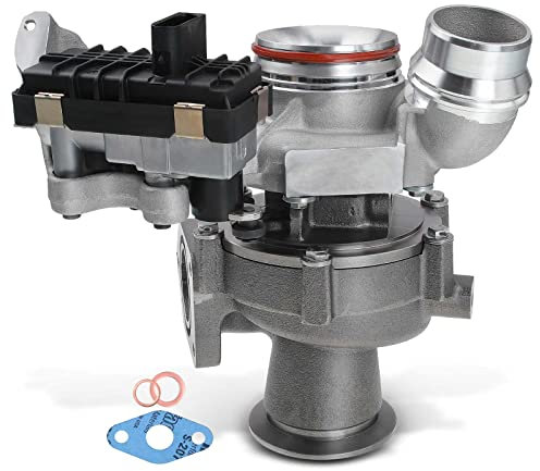 Frankberg Turbocompresseur à gaz d'échappement 5-Pôles Compatible avec Série 3 E90 Série 3 Touring E91 Série 3 Coupe E92 Série 3 Cabriolet E93 Série 1 F20 F21 X1 E84 Diesel Remplacer# 11658519476