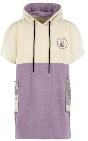 WAVE HAWAII Bade-Poncho Damen & Herren, Größe S, 151-173cm, Peniche, 100% Baumwolle, Surf-Poncho Erwachsene, Handtuch mit hoher Wasserabsorption, Umziehhilfe Strand Erwachsene