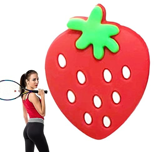 Tennisschläger Dämpfer - Schützende Silikon Tennisschläger Dampener | Dekorative Cartoon Tennis Zubehör für Gelenkschutz Tennisschläger Racqueball Loupsiy