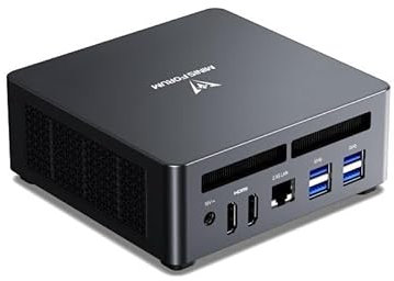 MINIS FORUM UM790 Pro Mini PC AMD Ryzen 9 9 7940HS bis zu 5,2 GHz 32 GB DDR5 1 TB SSD Con AMD Radeon 780M, 4X USB3.2, 2X USB4, 2X HDMI 2.1, 2X PCIe4.0,Wi-FI 6E /BT5.3, RJ45 2,5G