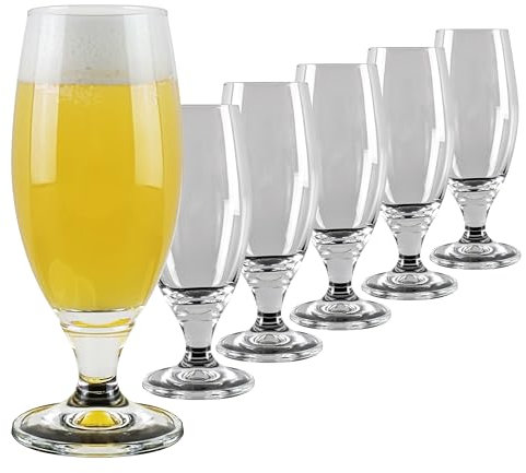 Sauerland GLAS 6er Set Bierglas Felix 250ml