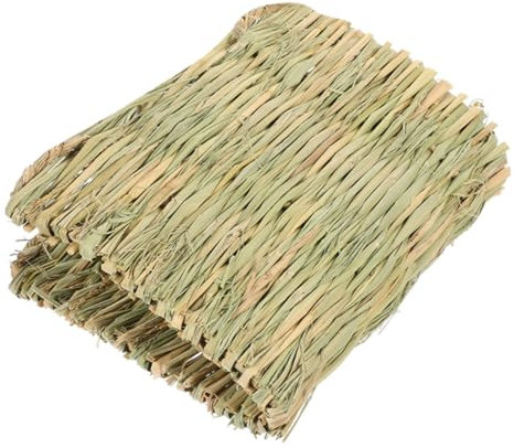 OFFSCH Großes Hühnernest Strohmatt Pad Komfortable Hühnerstall Einlage Schutz Für Eier Langlebig Natürliches Nistmaterial Für Geflügel Und Kleine Haustiere