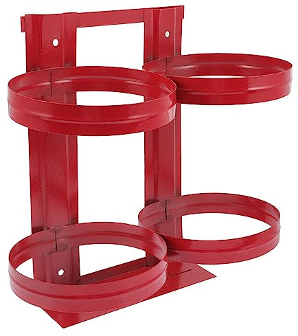 SHINEOFI Estante Para Extintores Soporte De Pared Para Extintor De Incendios Soporte Metálico Resistente Para Coche Montaje Fácil Pared