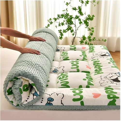 CFDZCP Tatami bodenmatratze Japanische Futonmatratze, 100% Baumwolle, Aufrollbare SchlafunterlageBodenliege for Kinderzimmer, Hautfreundliche, Atmungsaktive(B,120x200cm)